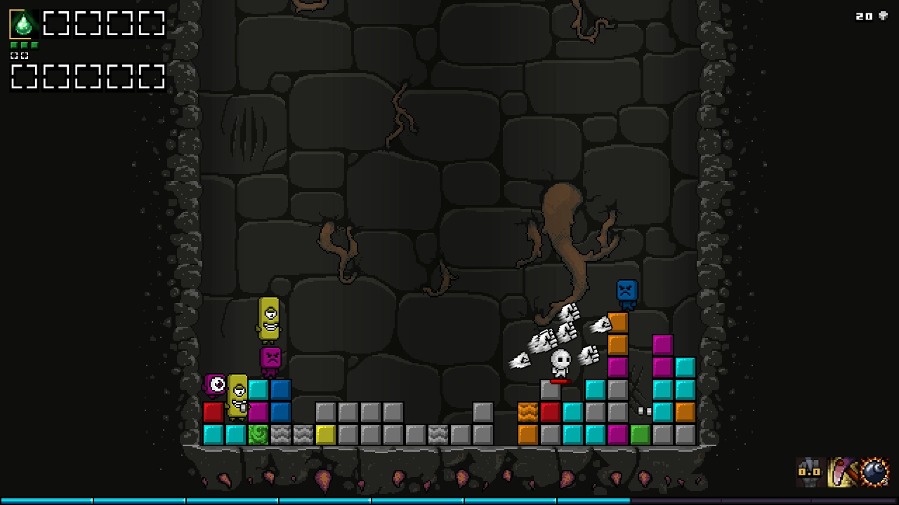Screenshot of the game Tetra Rise
