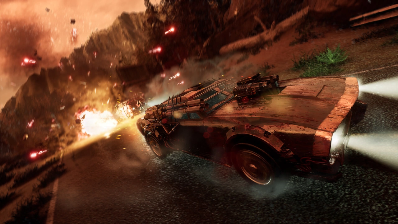 Screenshot of the game Carmageddon: Rogue Shift