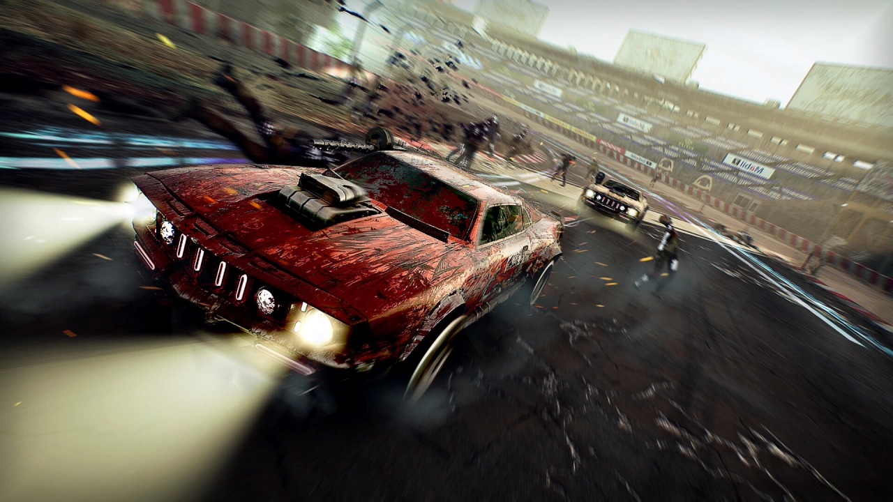 Screenshot of the game Carmageddon: Rogue Shift