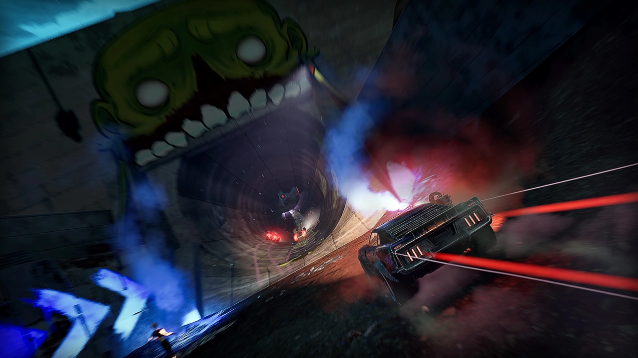 Screenshot of the game Carmageddon: Rogue Shift