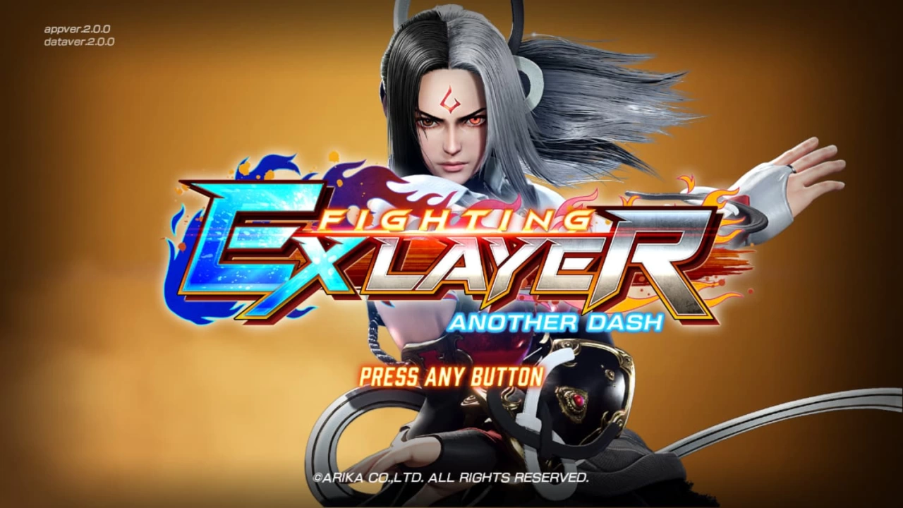 Screenshot of the game Fighting EX Layer: Another Dash