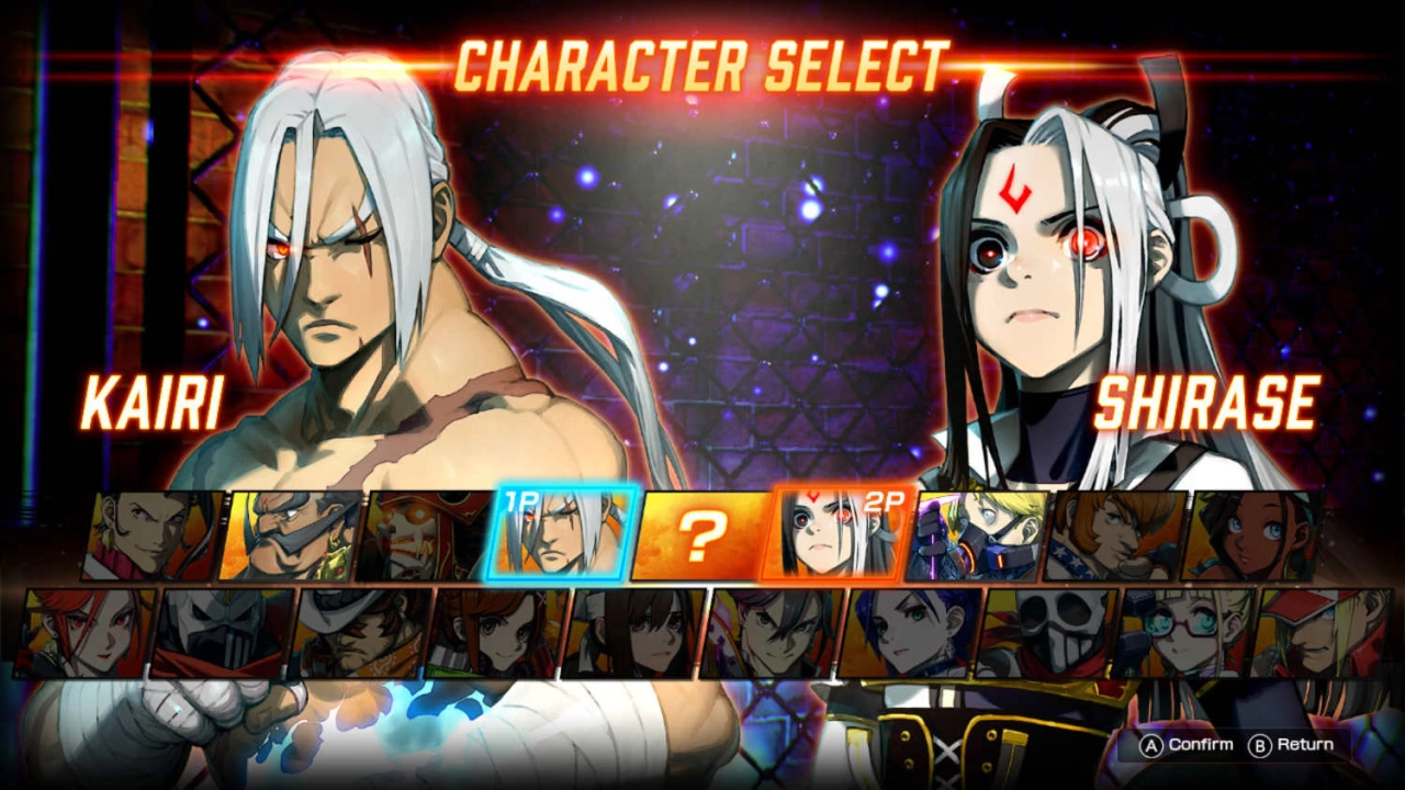 Screenshot of the game Fighting EX Layer: Another Dash