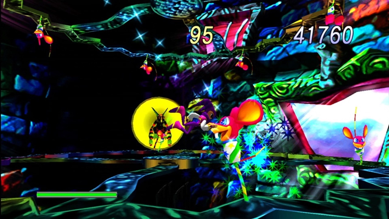 Foto do jogo NiGHTS into dreams...