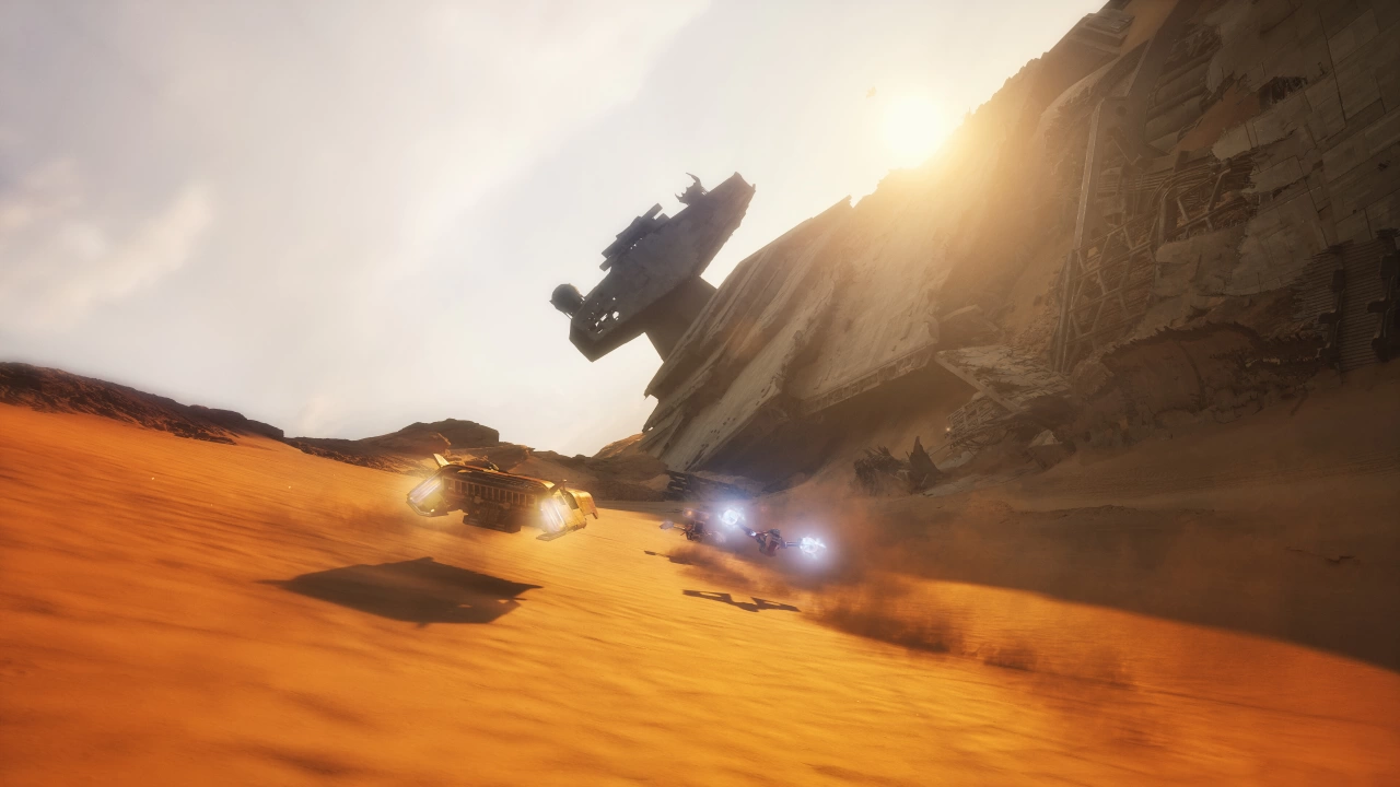 Foto do jogo Star Wars: Galactic Racer