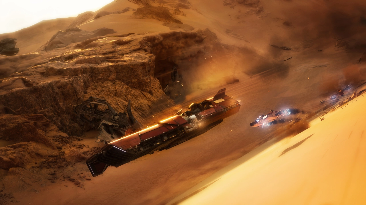 Foto do jogo Star Wars: Galactic Racer
