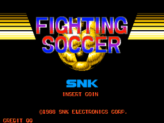 Screenshot of the game Fighting Soccer