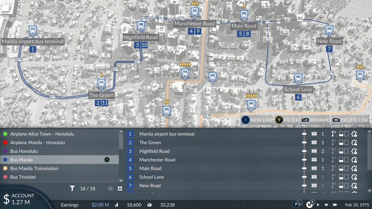 Screenshot of the game Transport Fever 2: Console Edition