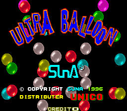 Screenshot of the game Ultra Balloon