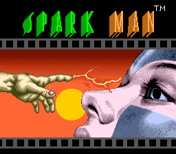 Screenshot of the game Spark Man