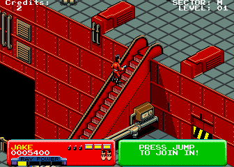 Screenshot of the game Escape from the Planet of the Robot Monsters