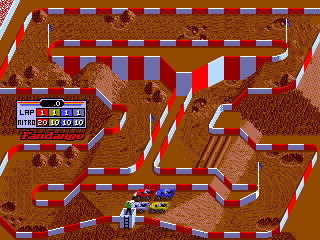 Screenshot of the game Ivan Ironman Stewarts Super Off Road