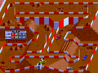 Screenshot of the game Ivan Ironman Stewarts Super Off Road