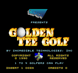 Foto do jogo Golden Tee Golf