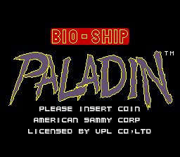 Foto do jogo Bio-Ship Paladin