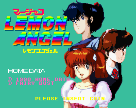 Screenshot of the game Mahjong Lemon Angel