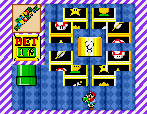 Screenshot of the game Mario Roulette