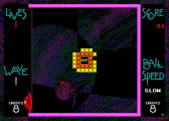 Screenshot of the game Off the Wall