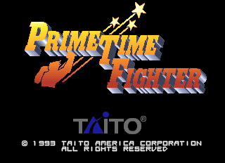 Screenshot of the game Prime Time Fighter