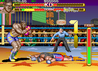 Screenshot of the game Prime Time Fighter