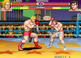 Screenshot of the game Prime Time Fighter