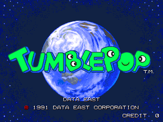 Screenshot of the game Tumble Pop