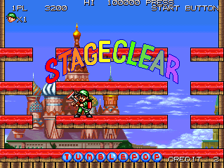 Screenshot of the game Tumble Pop