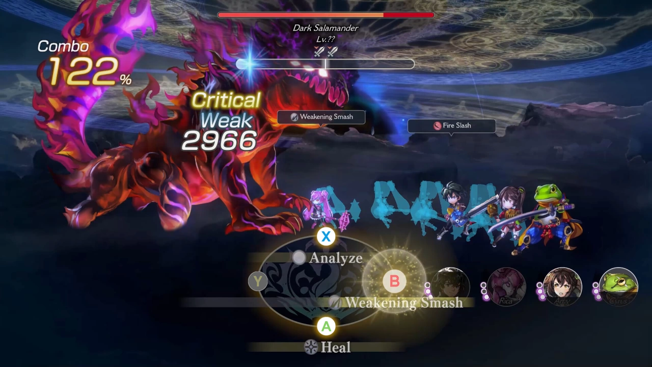 Screenshot of the game Another Eden Begins