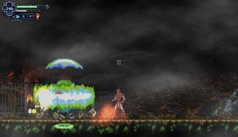 Screenshot of the game Chronicles of the Wolf