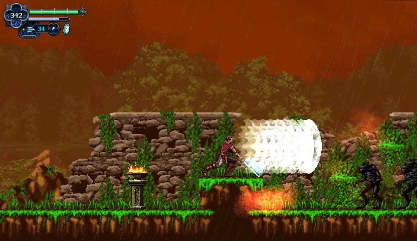 Screenshot of the game Chronicles of the Wolf