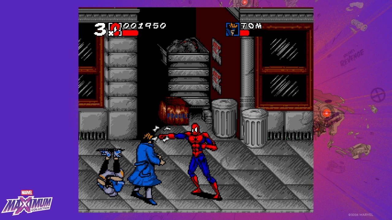 Screenshot of the game MARVEL Maximum Collection