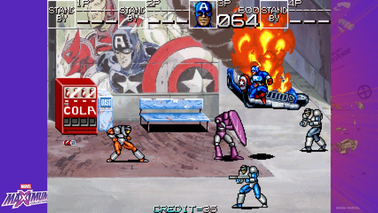 Screenshot of the game MARVEL Maximum Collection