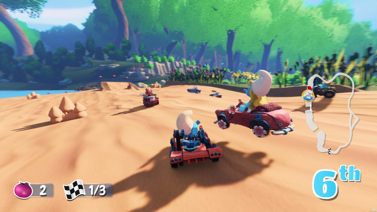 Foto do jogo Smurfs Kart