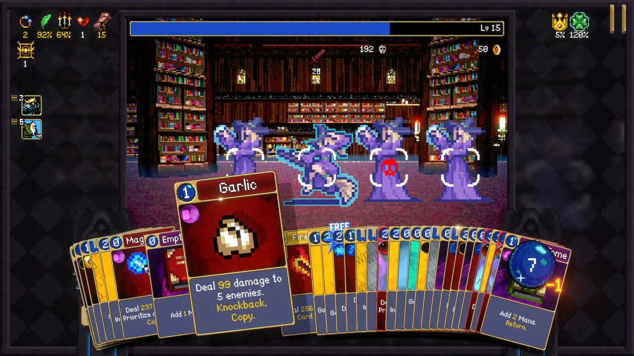 Screenshot of the game Vampire Crawlers