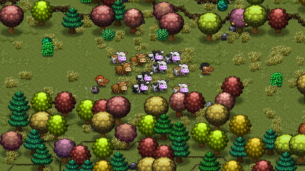 Screenshot of the game Cattle Country