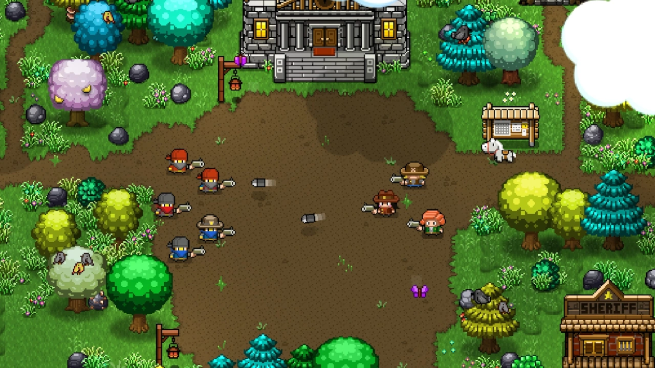 Screenshot of the game Cattle Country