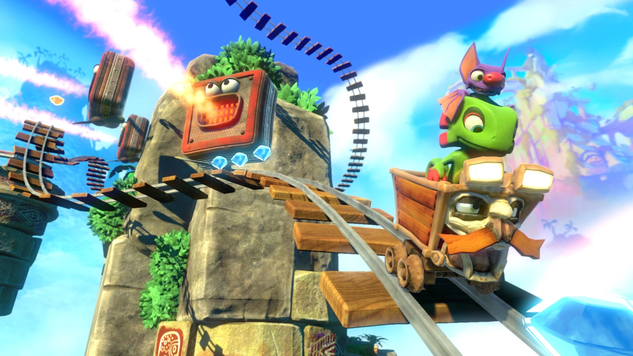 Foto do jogo Yooka-Laylee