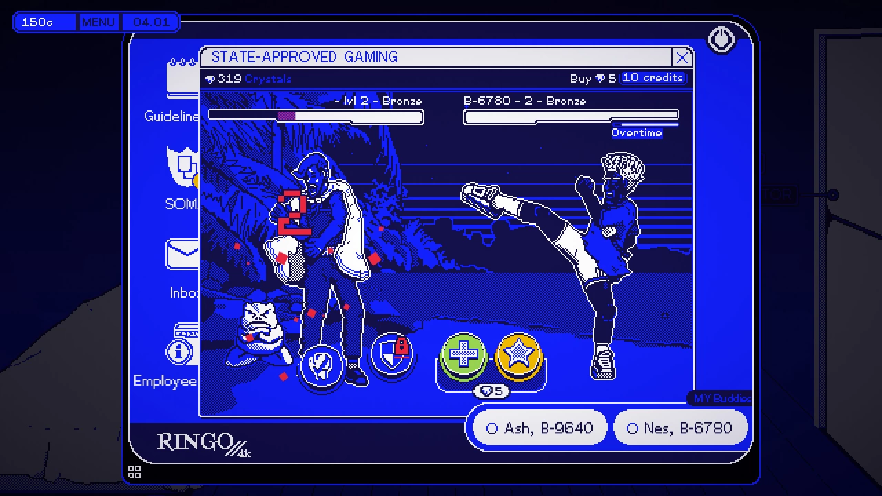 Screenshot of the game CorpoNation: The Sorting Process