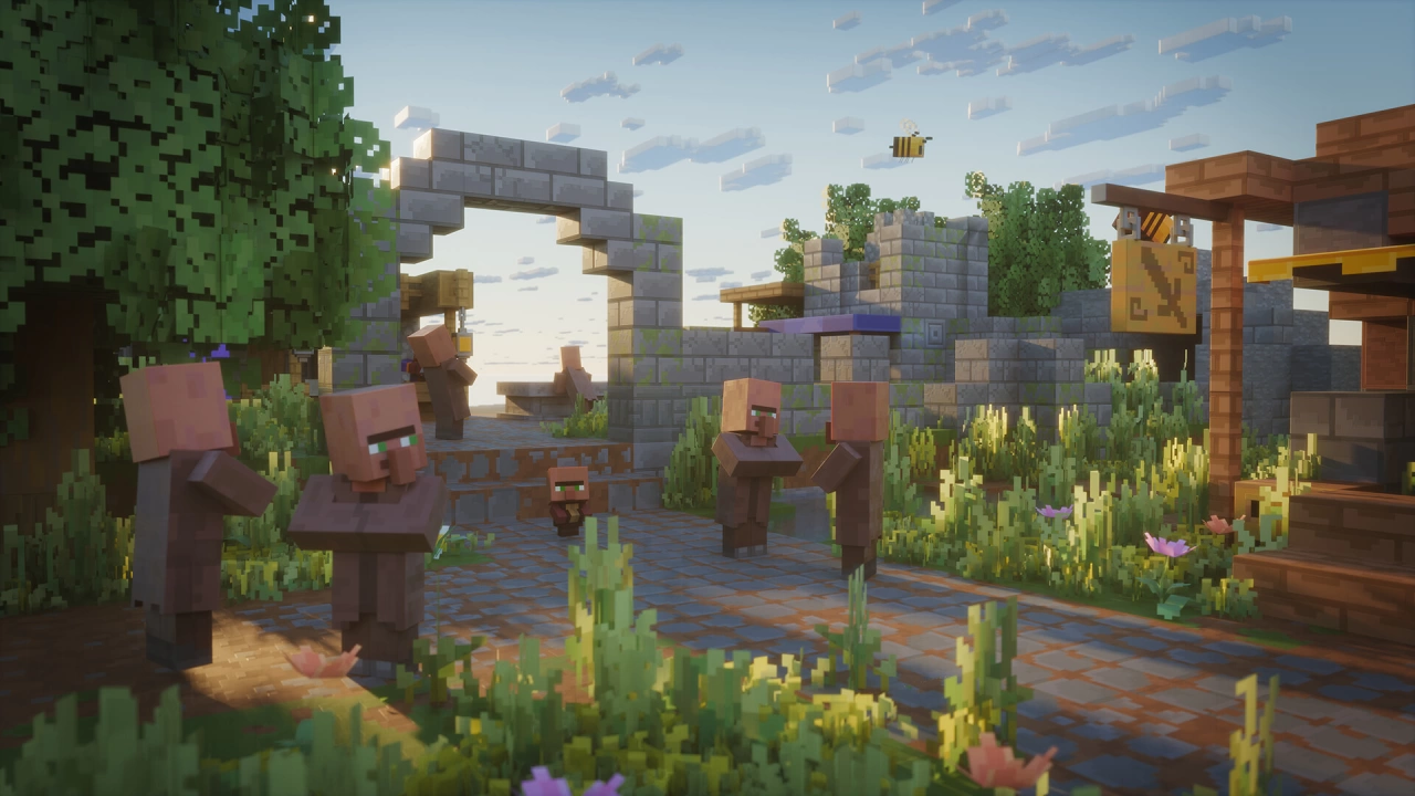 Screenshot of the game Minecraft Dungeons II