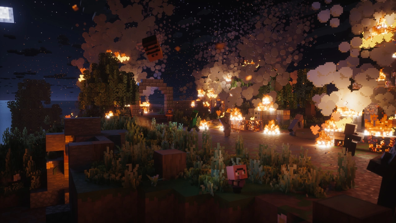 Screenshot of the game Minecraft Dungeons II