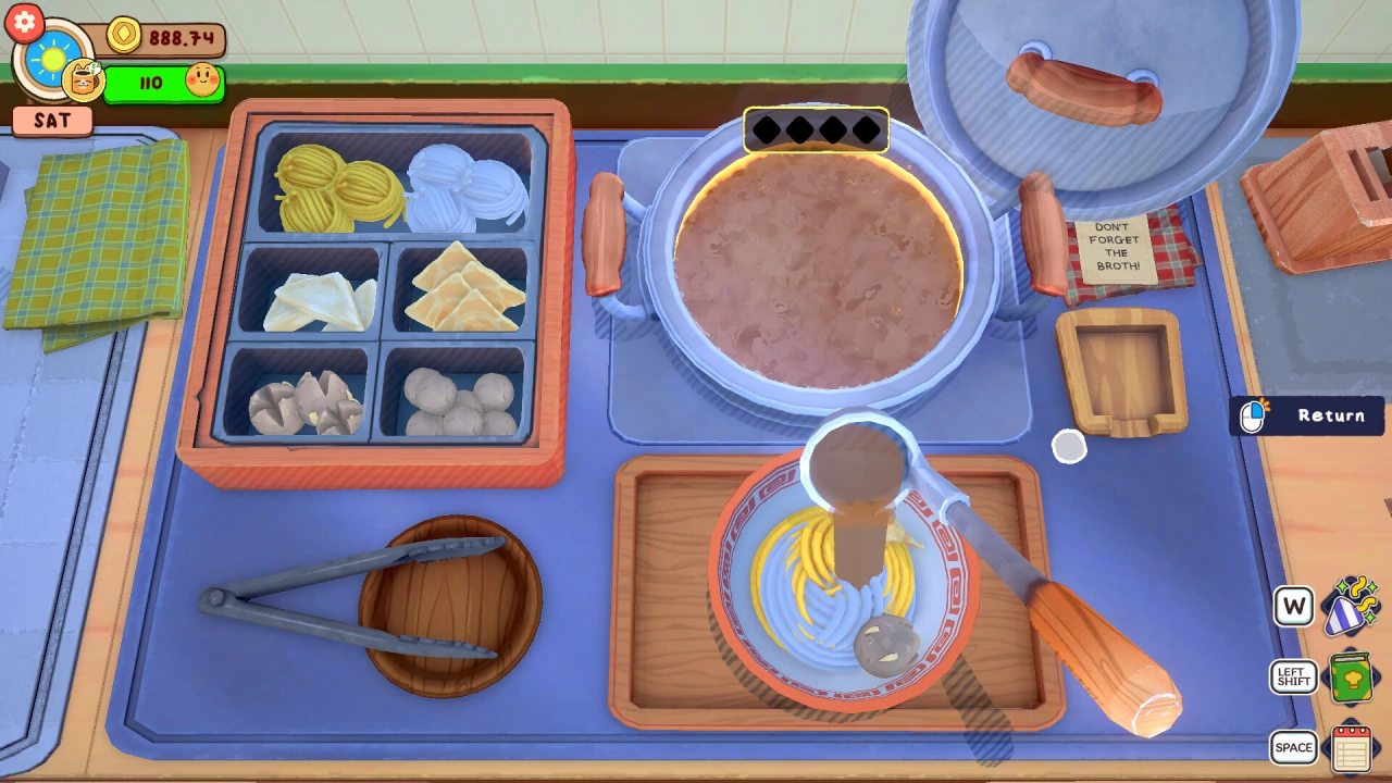 Screenshot of the game KuloNiku: Bowl Up!