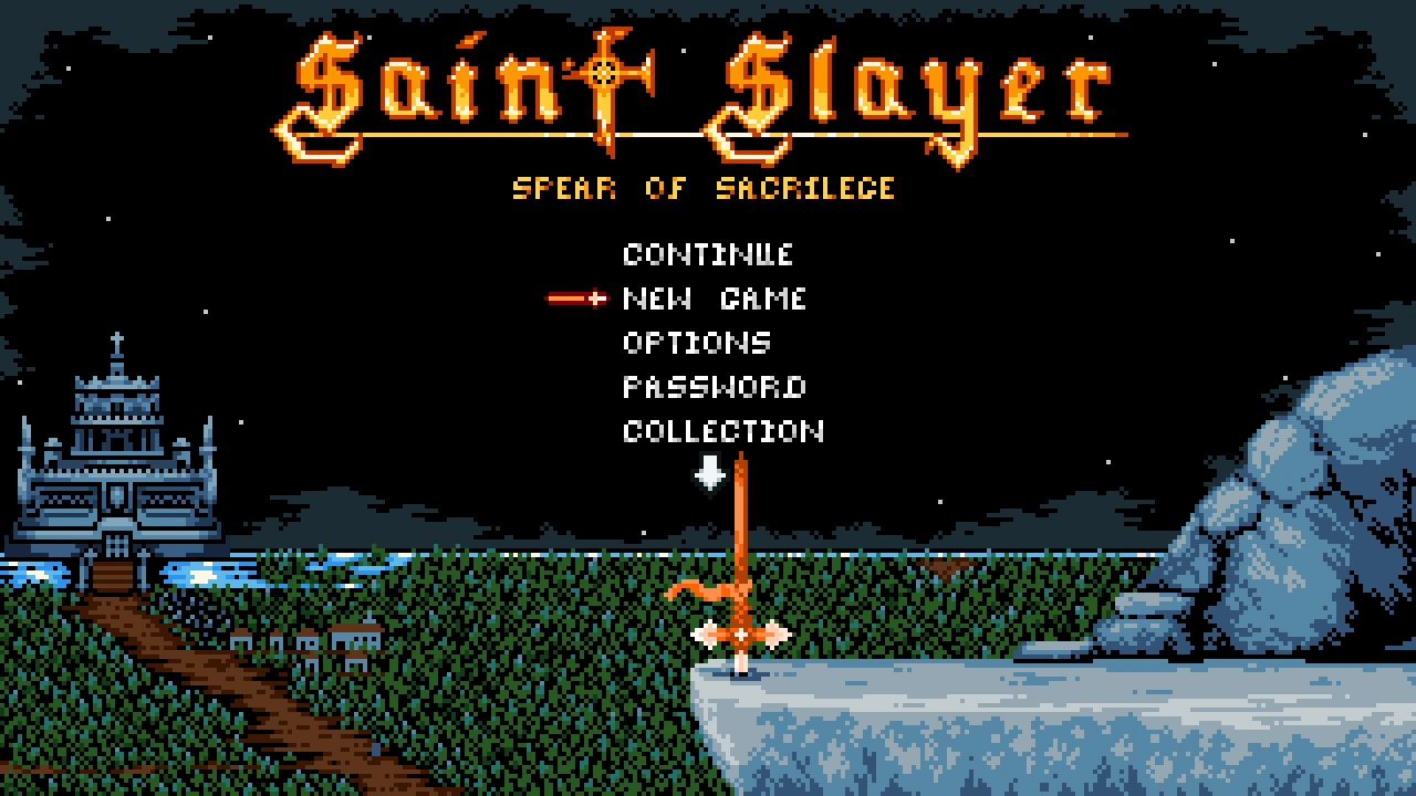 Screenshot of the game Saint Slayer: Spear of Sacrilege