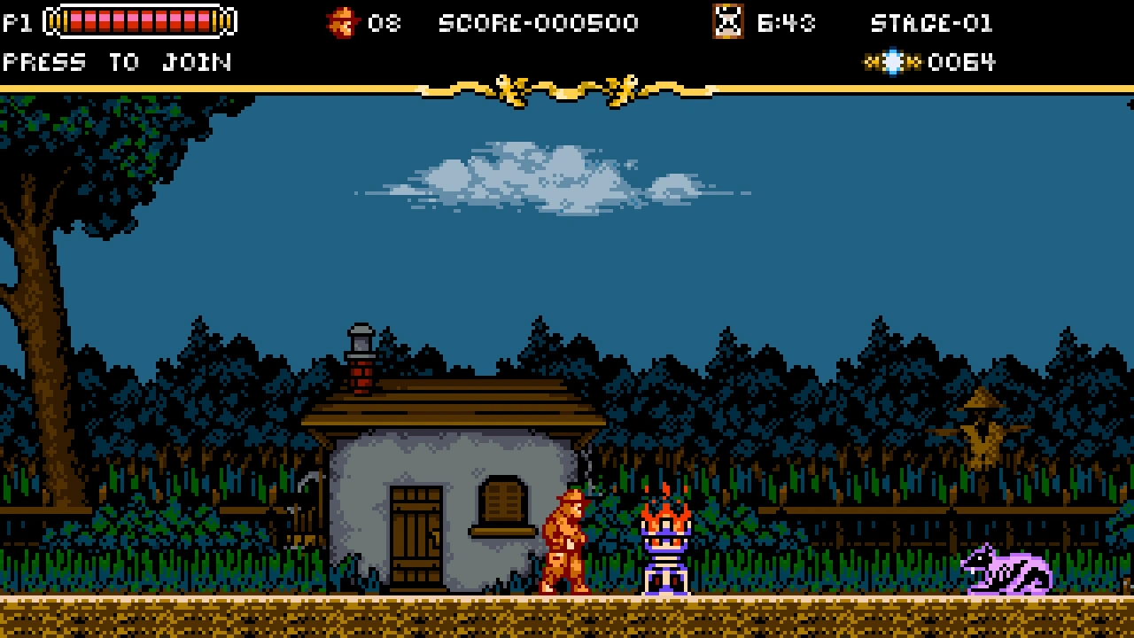 Screenshot of the game Saint Slayer: Spear of Sacrilege
