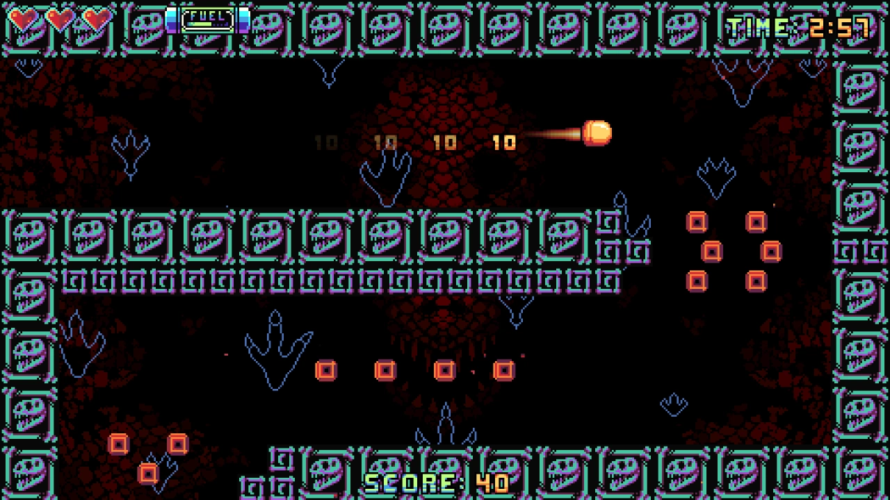Screenshot of the game Tri Breaker: A Sacred Symbols Odyssey