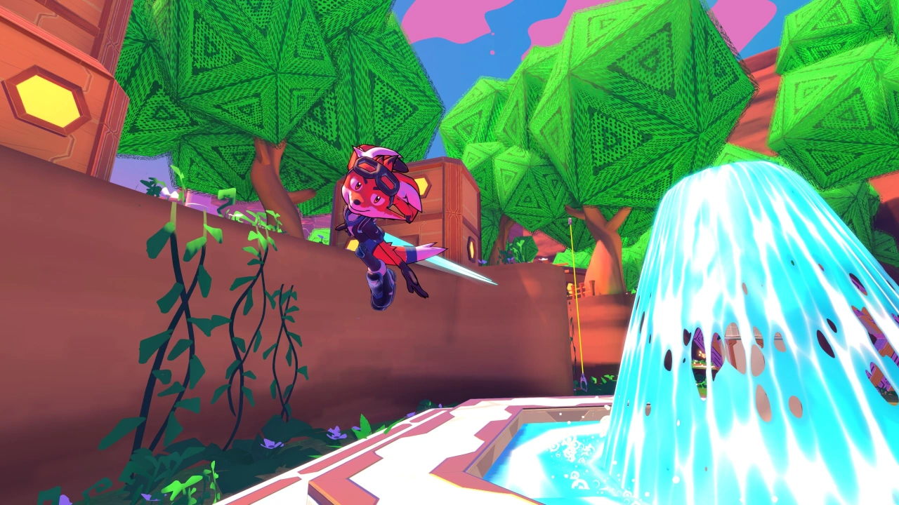 Screenshot of the game Cosmo Vulpes