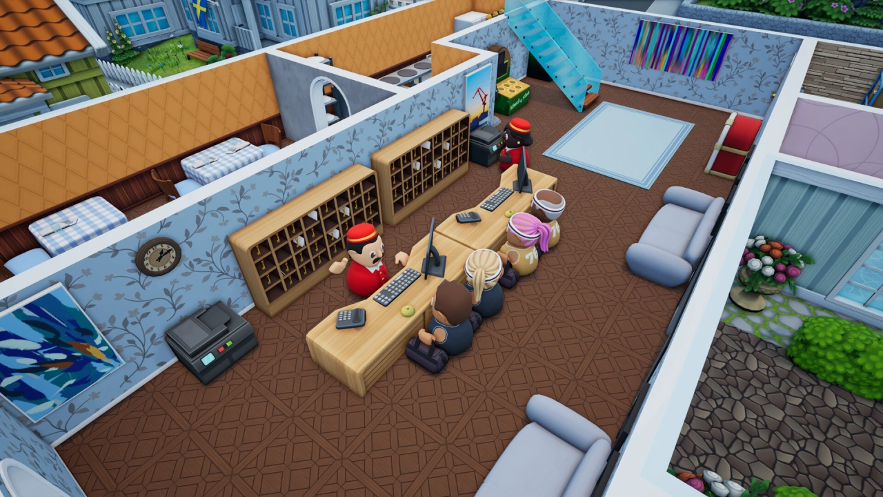Screenshot of the game Hotel Architect