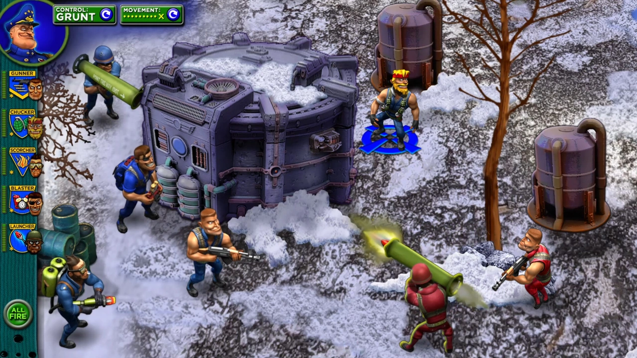 Screenshot of the game General Chaos - MAJOR SNAFU