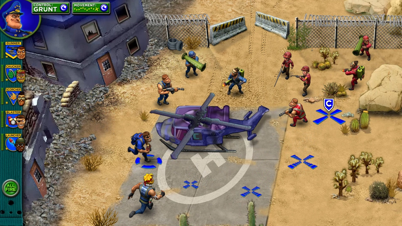 Screenshot of the game General Chaos - MAJOR SNAFU