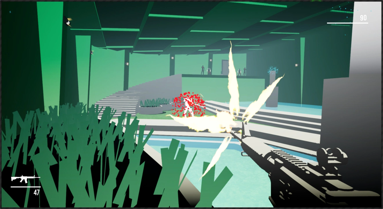 Screenshot of the game Death Elevator