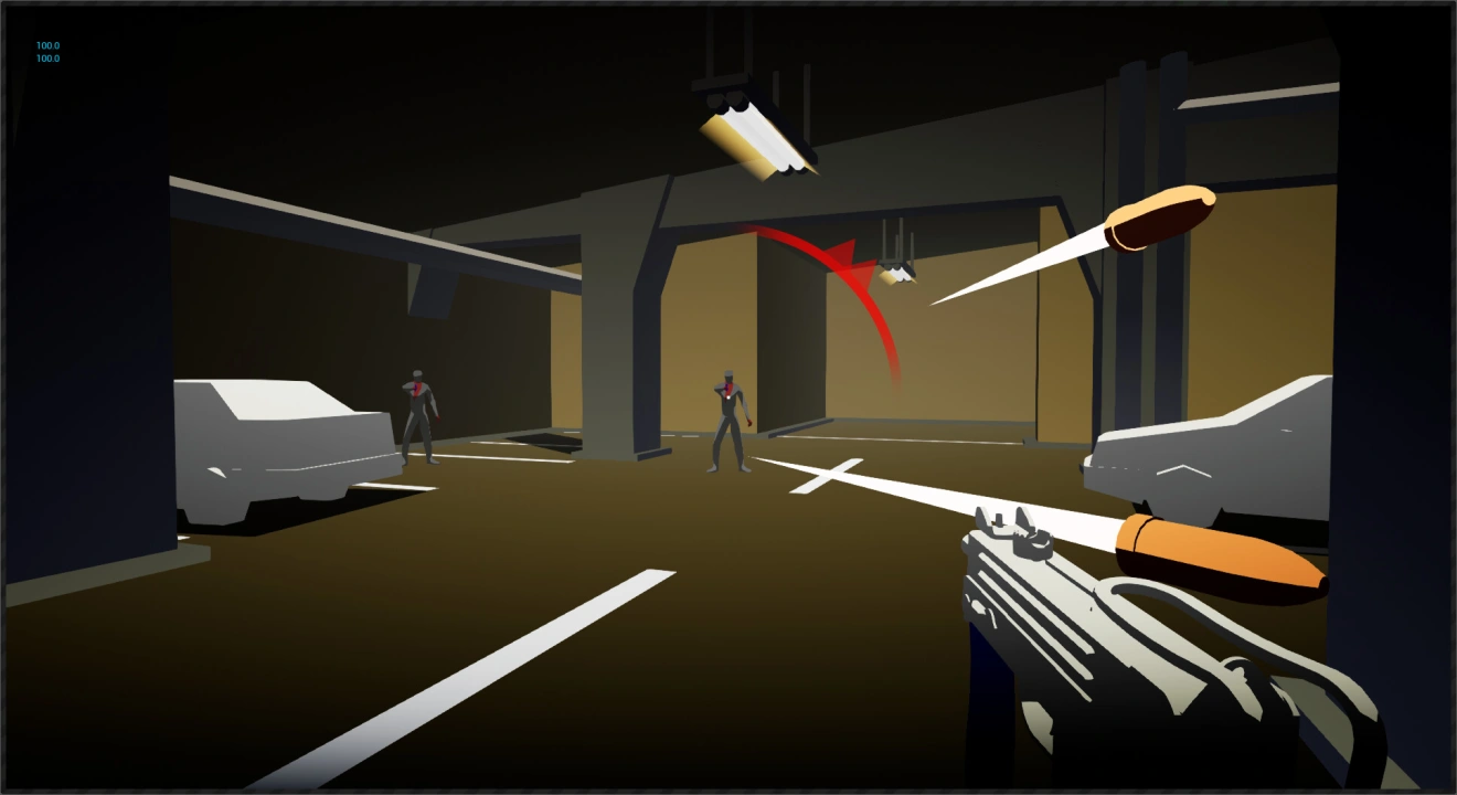 Screenshot of the game Death Elevator