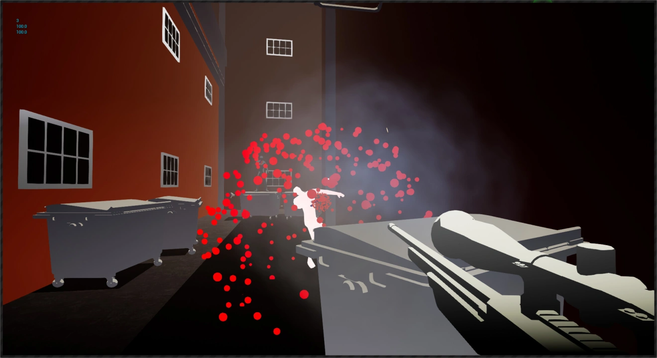 Screenshot of the game Death Elevator